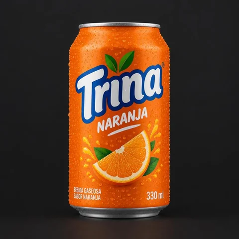 Trina Naranja en lata