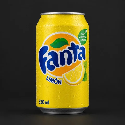 Fanta Limón en lata