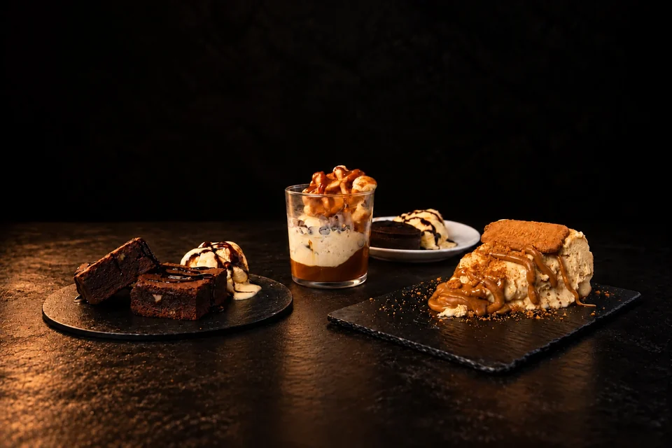 Selección de postres de Tigre Burgers VK
