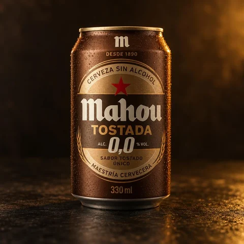 Mahou Tostada 0,0 en lata